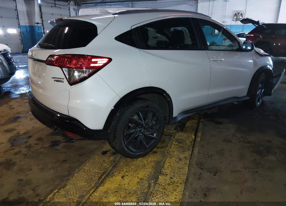 2021 HONDA HR-V AWD SPORT VIN: 3CZRU6H12MM756535