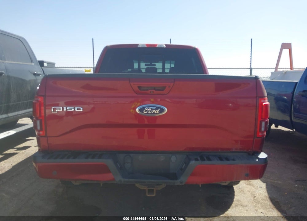 2016 FORD F-150 LARIAT VIN: 1FTEW1EG4GFC49666