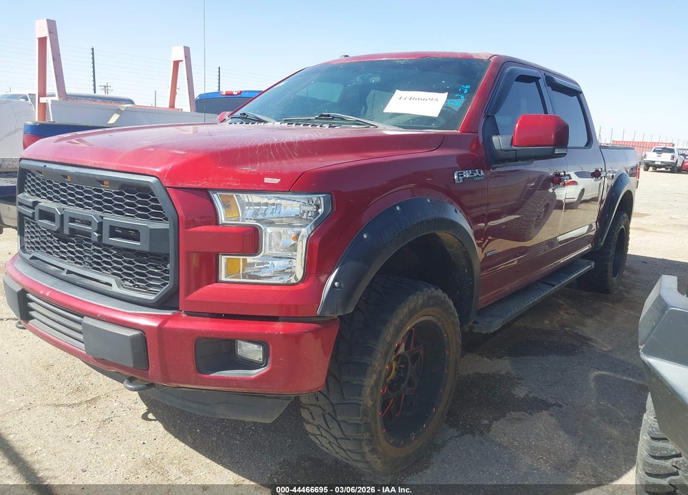 2016 FORD F-150 LARIAT VIN: 1FTEW1EG4GFC49666