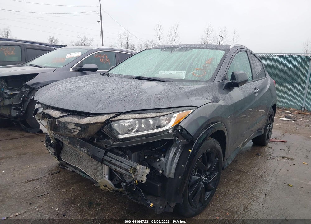 2021 HONDA HR-V AWD SPORT VIN: 3CZRU6H14MM738926