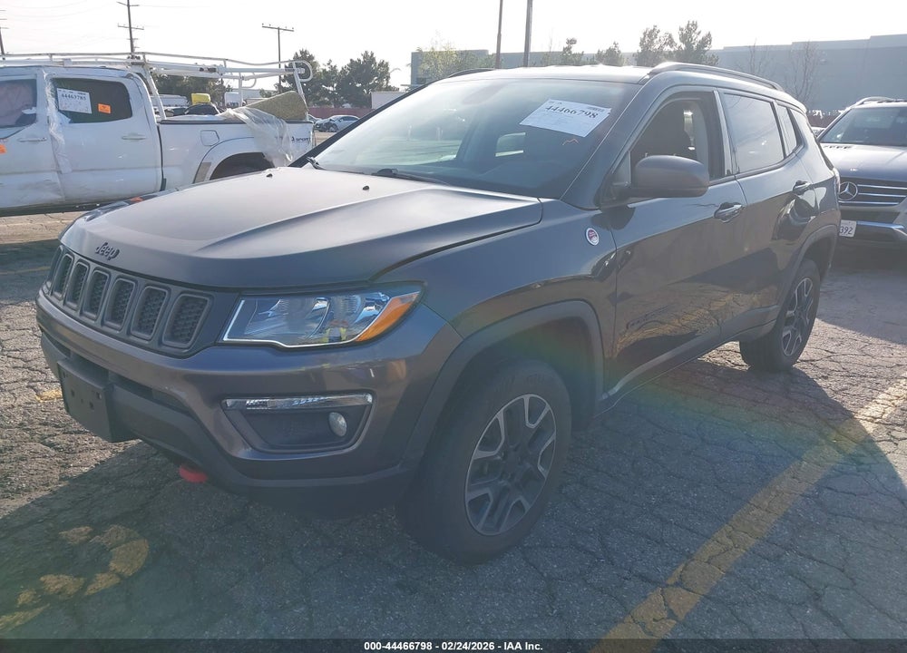 2019 JEEP COMPASS TRAILHAWK 4X4 VIN: 3C4NJDDB1KT670930