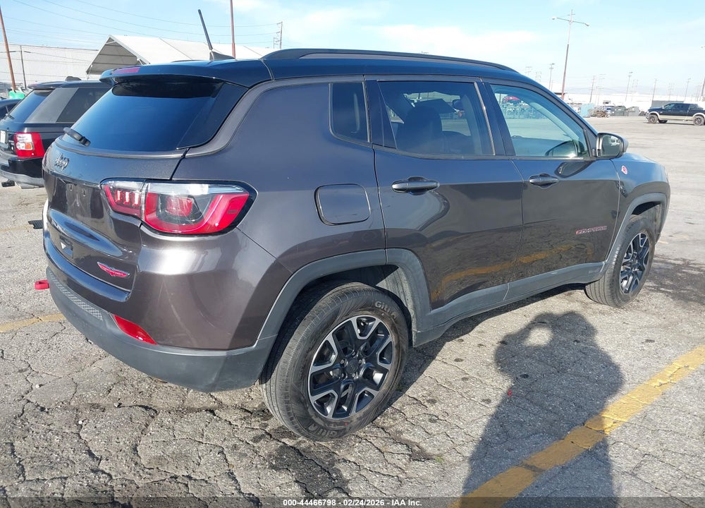 2019 JEEP COMPASS TRAILHAWK 4X4 VIN: 3C4NJDDB1KT670930