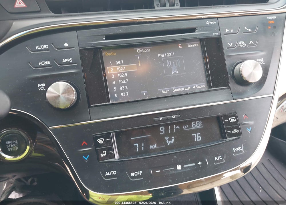 2015 TOYOTA AVALON XLE VIN: 4T1BK1EB7FU176267