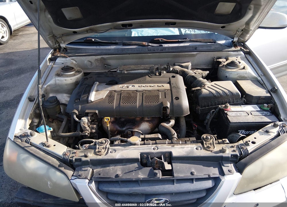 2004 HYUNDAI ELANTRA GLS/GT VIN: KMHDN46D64U756883