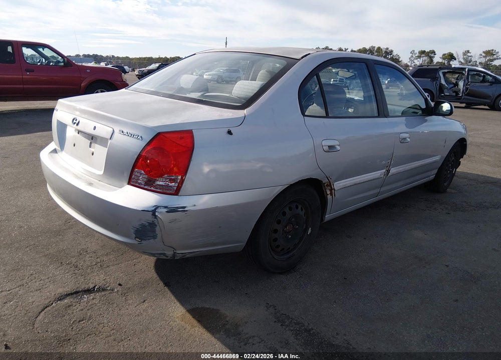 2004 HYUNDAI ELANTRA GLS/GT VIN: KMHDN46D64U756883