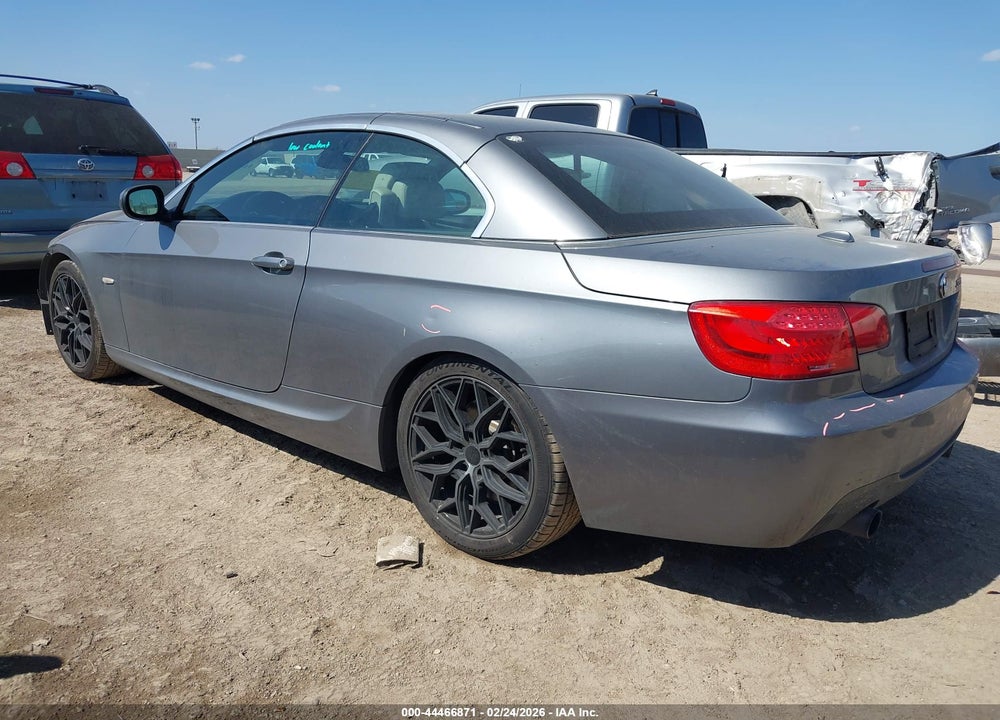 2013 BMW 335I VIN: WBADX7C50DJ589013