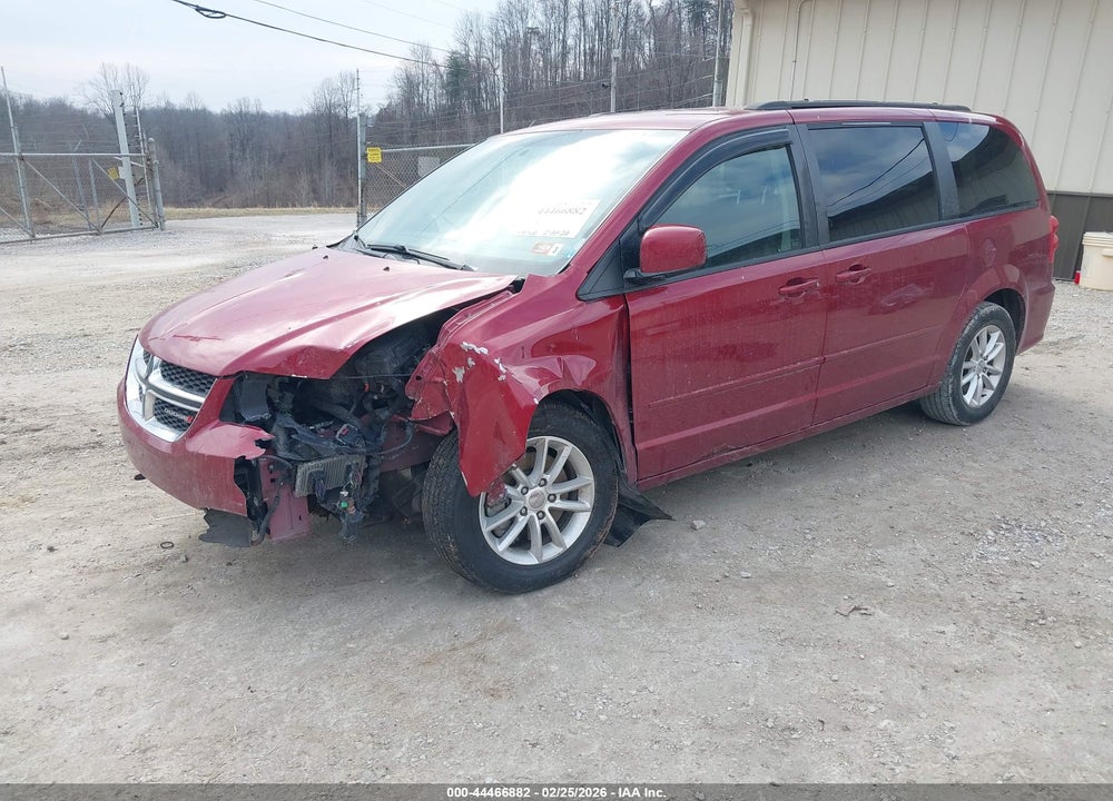 2014 DODGE GRAND CARAVAN SXT VIN: 2C4RDGCG6ER103871