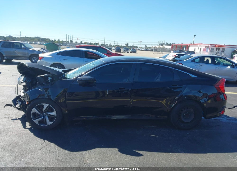 2019 HONDA CIVIC LX VIN: 19XFC2F67KE042958