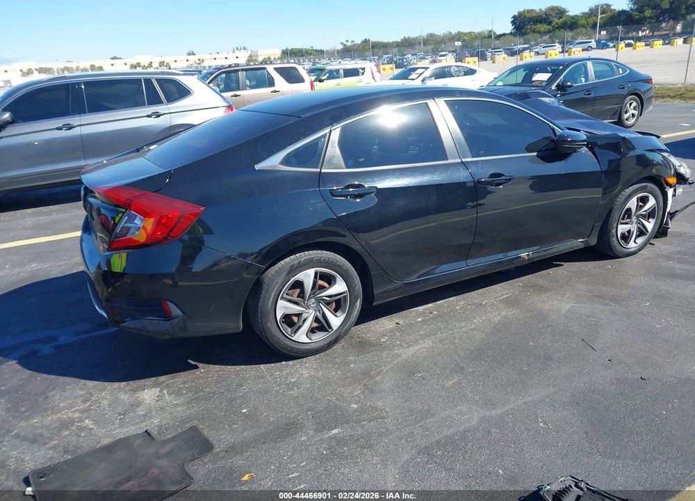 2019 HONDA CIVIC LX VIN: 19XFC2F67KE042958