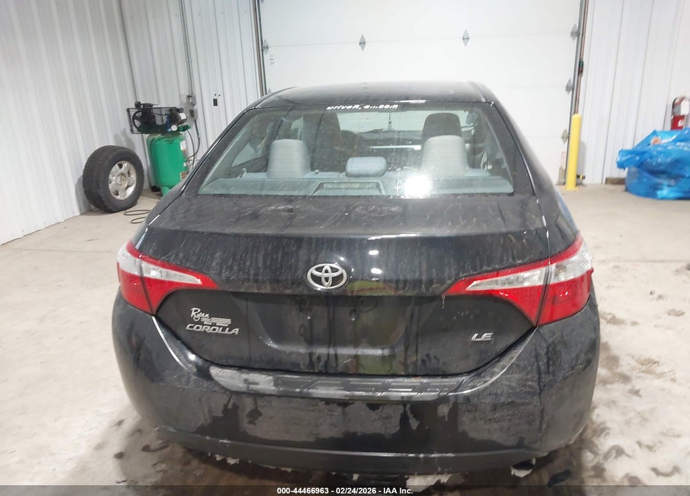 2016 TOYOTA COROLLA LE VIN: 5YFBURHE2GP551290