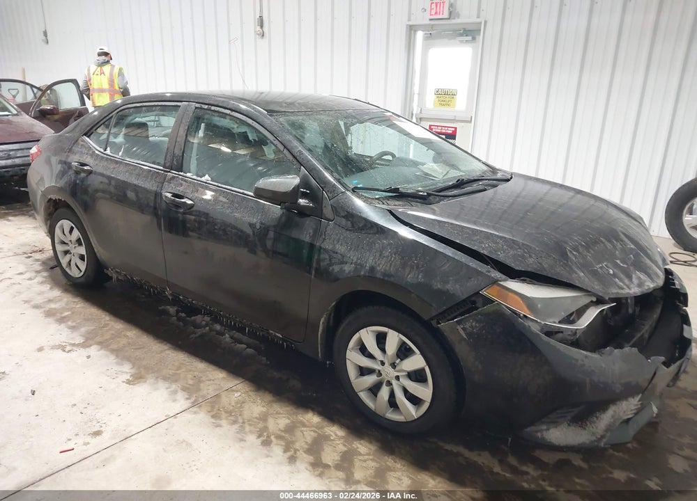 2016 TOYOTA COROLLA LE VIN: 5YFBURHE2GP551290