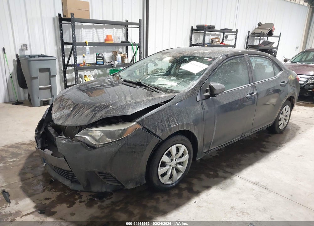 2016 TOYOTA COROLLA LE VIN: 5YFBURHE2GP551290