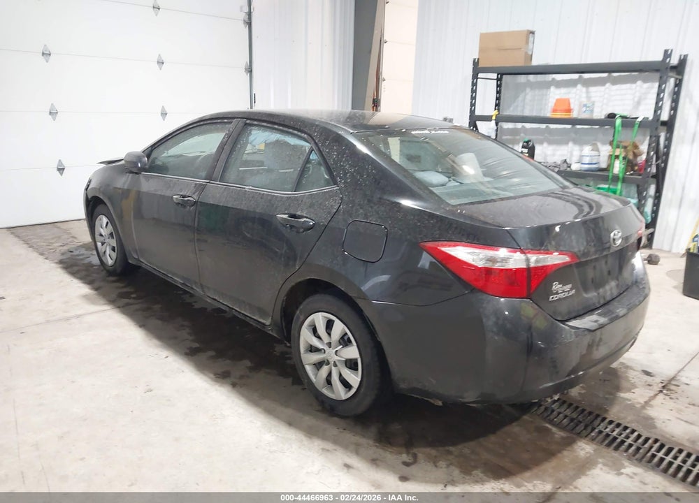 2016 TOYOTA COROLLA LE VIN: 5YFBURHE2GP551290