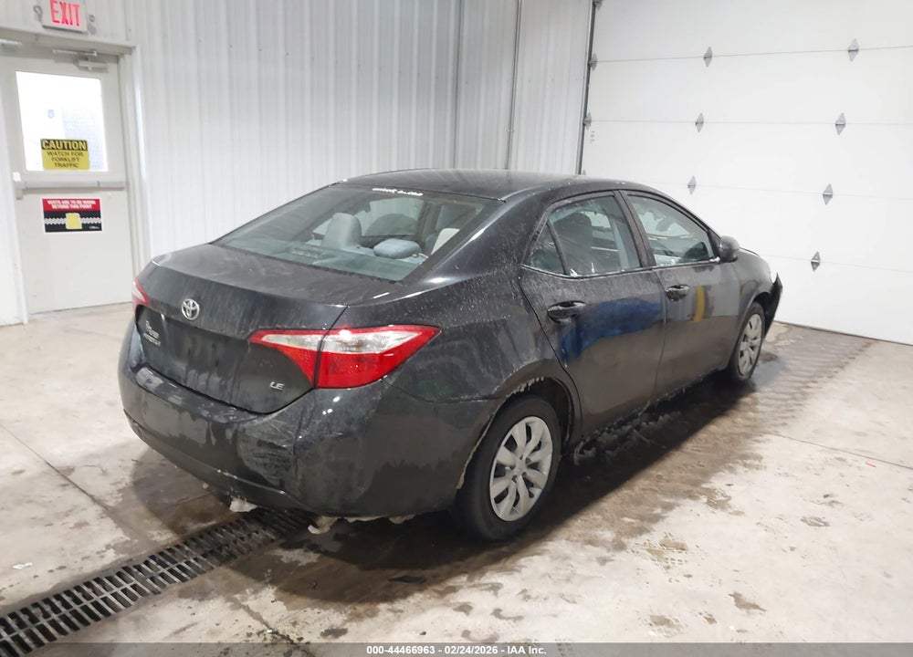 2016 TOYOTA COROLLA LE VIN: 5YFBURHE2GP551290