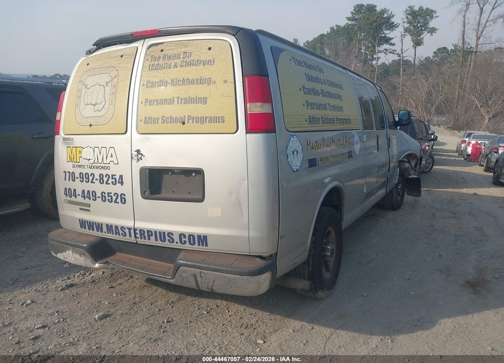 2012 CHEVROLET EXPRESS 3500 LT VIN: 1GAZG1FA5C1198025