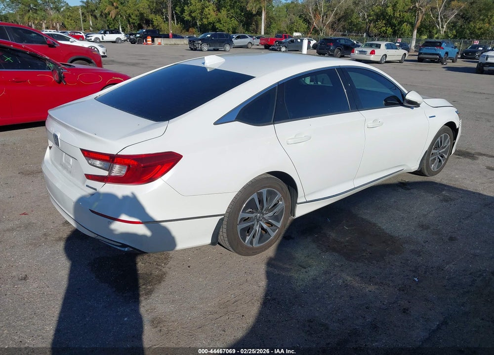 2022 HONDA ACCORD HYBRID EX-L VIN: 1HGCV3F57NA017481