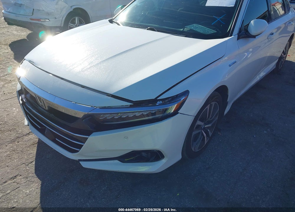 2022 HONDA ACCORD HYBRID EX-L VIN: 1HGCV3F57NA017481