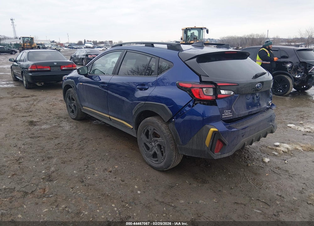 2025 SUBARU CROSSTREK SPORT VIN: 4S4GUHF60S3766093