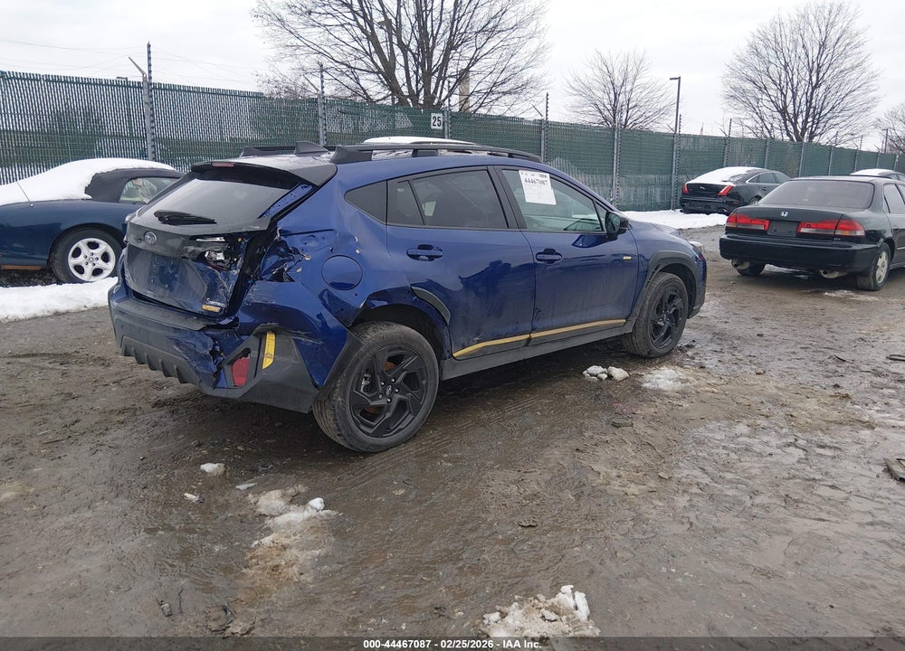 2025 SUBARU CROSSTREK SPORT VIN: 4S4GUHF60S3766093