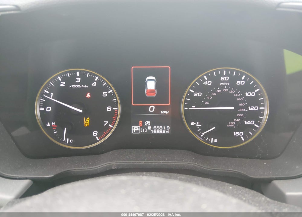 2025 SUBARU CROSSTREK SPORT VIN: 4S4GUHF60S3766093