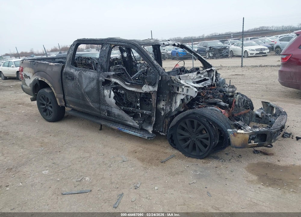 2019 FORD F-150 LARIAT VIN: 1FTFW1E1XKFB61231