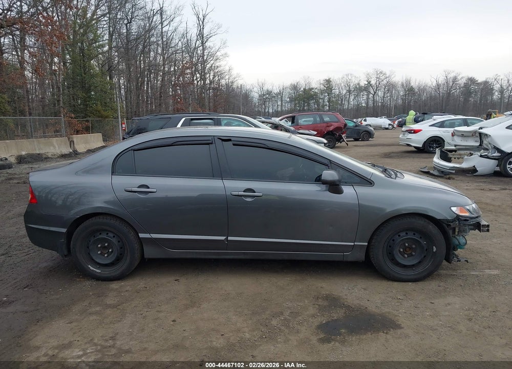 2009 HONDA CIVIC LX VIN: 2HGFA16589H370140