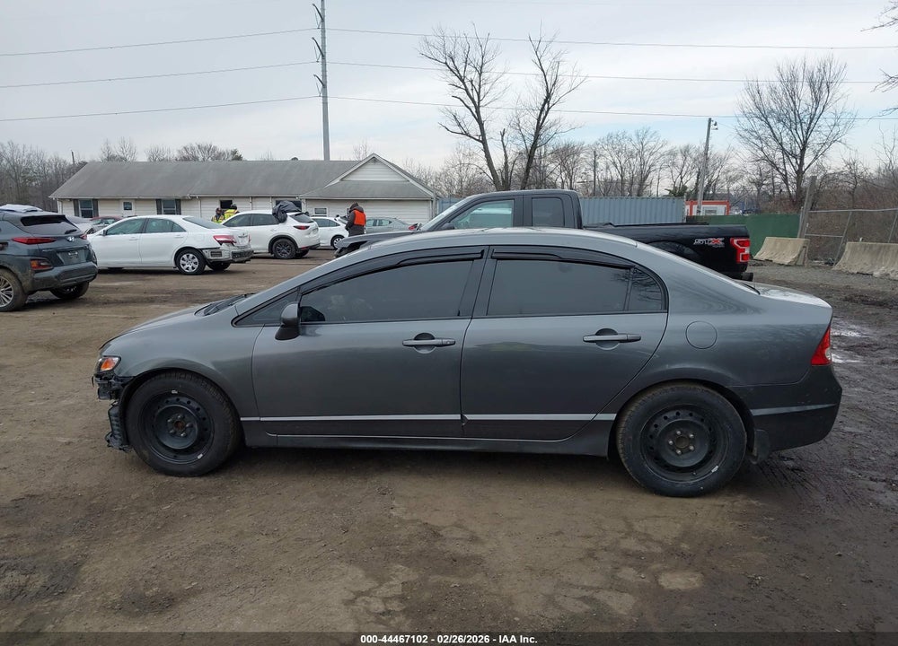 2009 HONDA CIVIC LX VIN: 2HGFA16589H370140