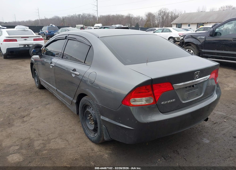 2009 HONDA CIVIC LX VIN: 2HGFA16589H370140