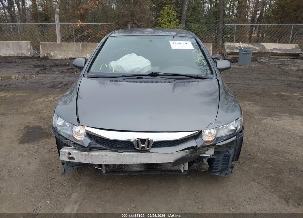 2009 HONDA CIVIC LX VIN: 2HGFA16589H370140