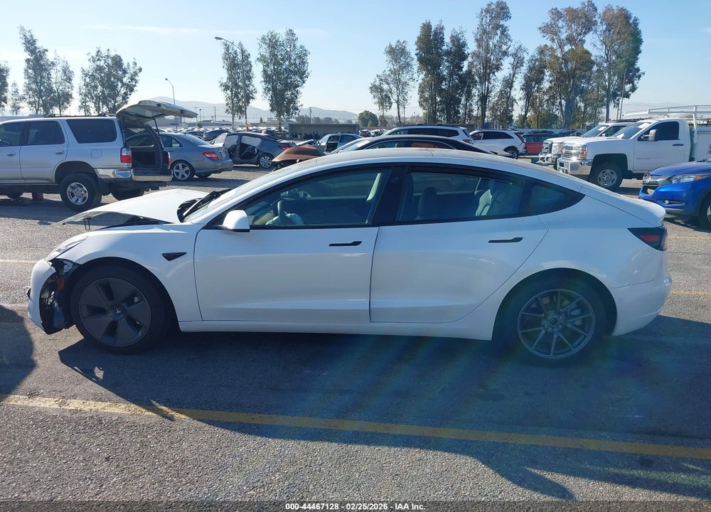 2021 TESLA MODEL 3 STANDARD RANGE PLUS REAR-WHEEL DRIVE VIN: 5YJ3E1EA4MF868418