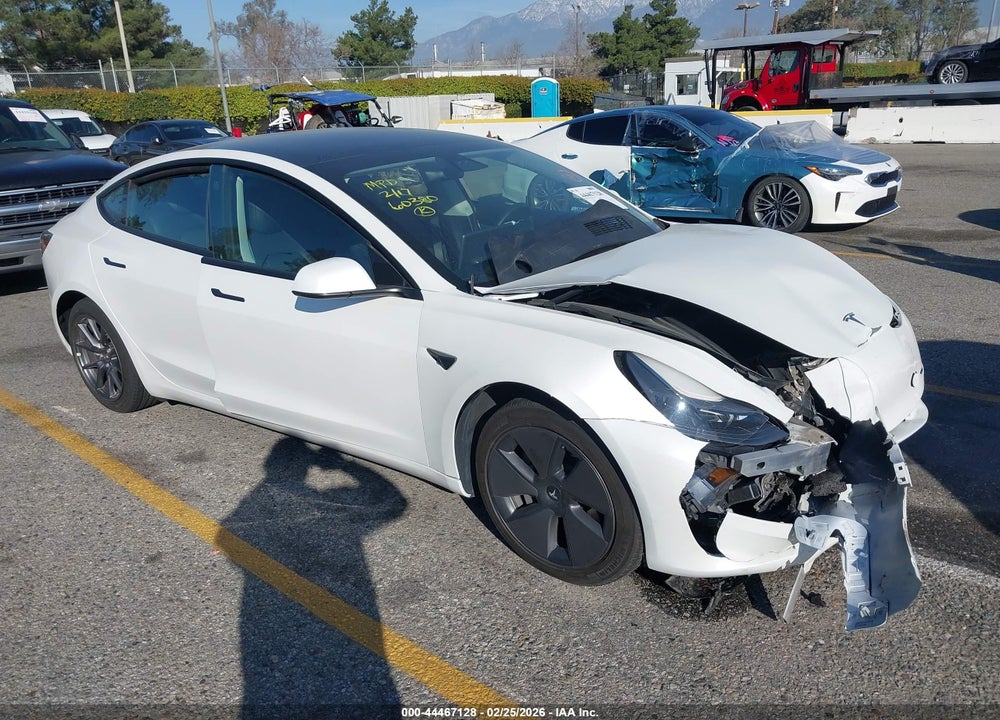 2021 TESLA MODEL 3 STANDARD RANGE PLUS REAR-WHEEL DRIVE VIN: 5YJ3E1EA4MF868418