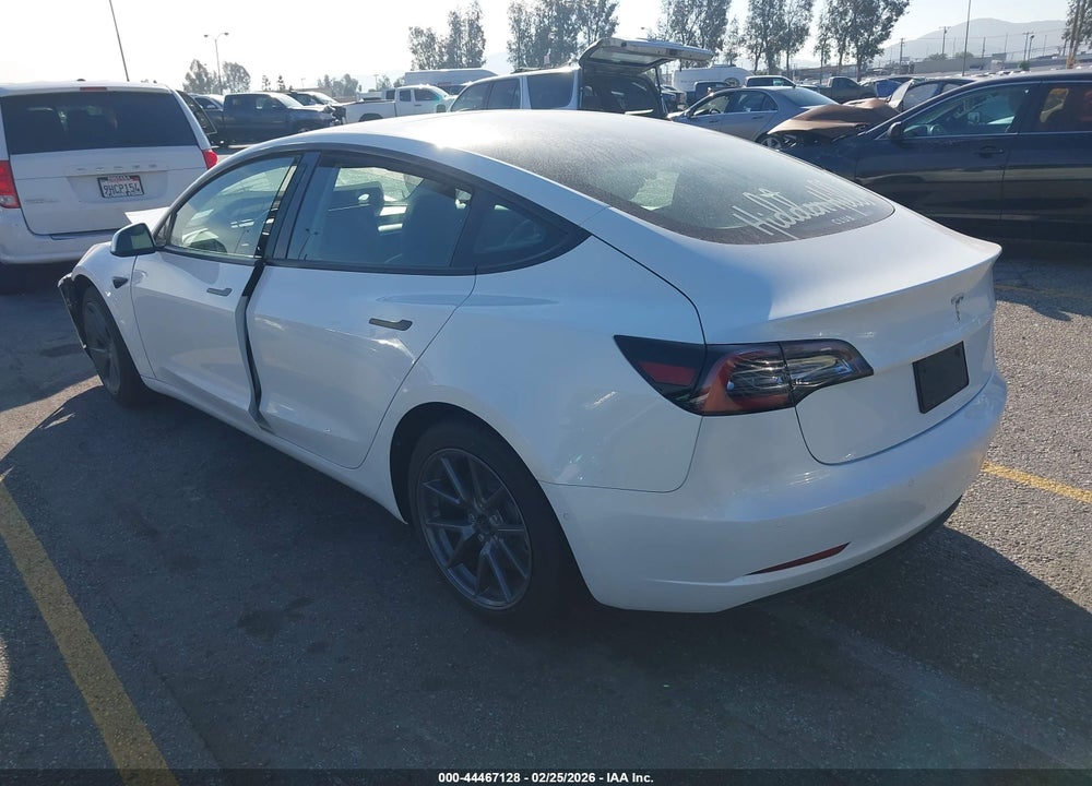 2021 TESLA MODEL 3 STANDARD RANGE PLUS REAR-WHEEL DRIVE VIN: 5YJ3E1EA4MF868418