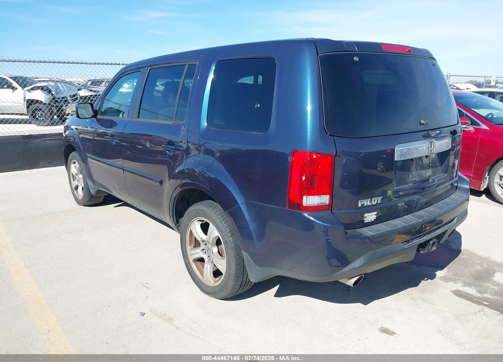 2012 HONDA PILOT EX VIN: 5FNYF3H47CB015983