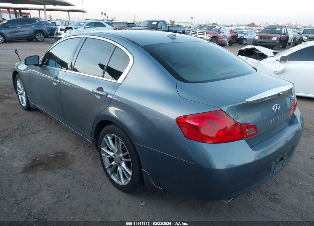 2008 INFINITI G35 JOURNEY VIN: JNKBV61E68M209768