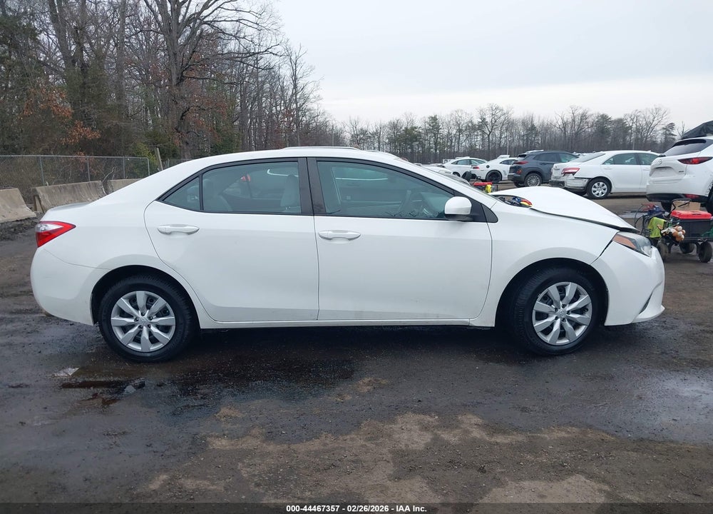 2014 TOYOTA COROLLA LE VIN: 5YFBURHE1EP016514