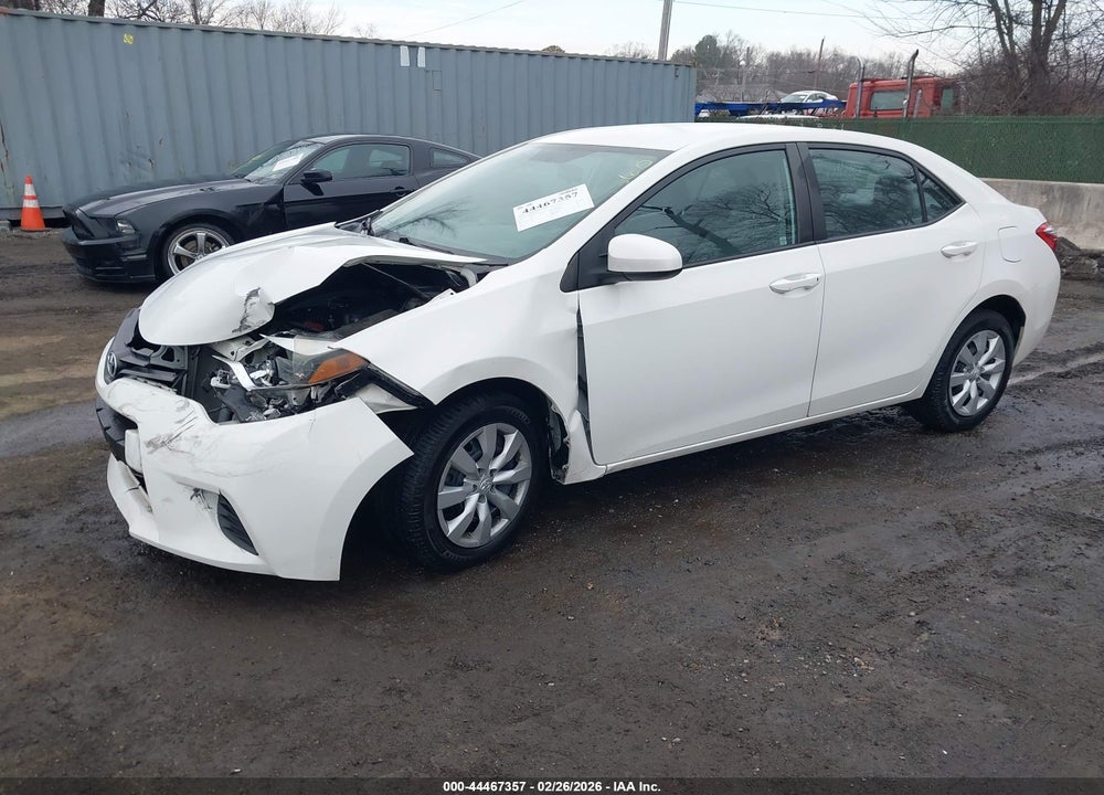 2014 TOYOTA COROLLA LE VIN: 5YFBURHE1EP016514