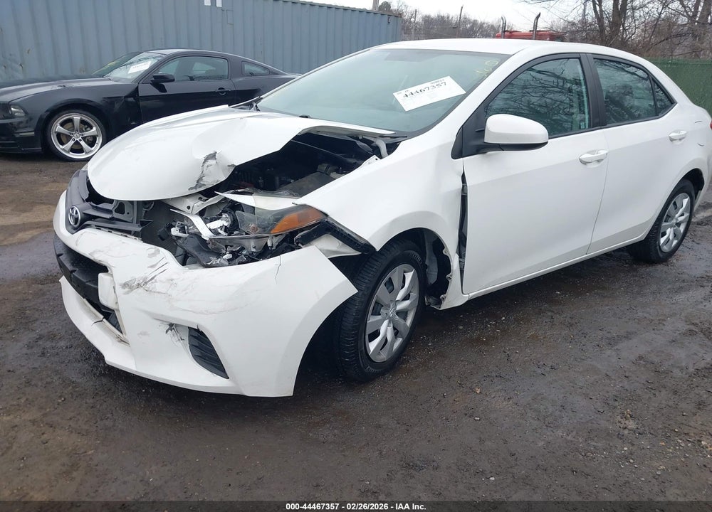 2014 TOYOTA COROLLA LE VIN: 5YFBURHE1EP016514