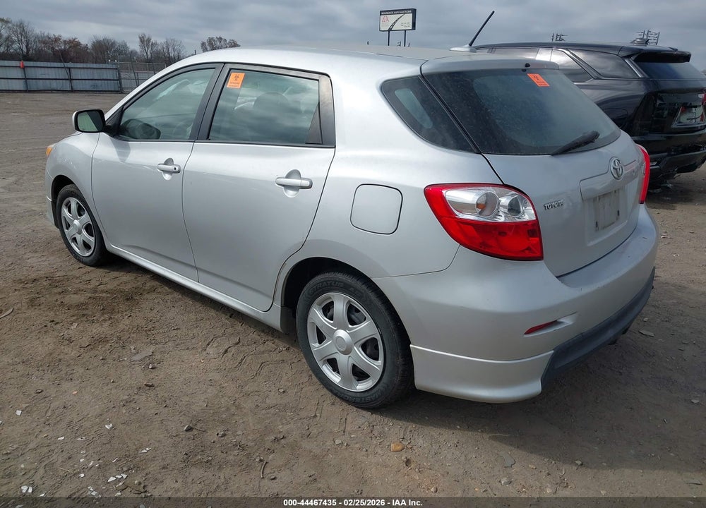 2009 TOYOTA MATRIX S VIN: 2T1KE40E59C003007
