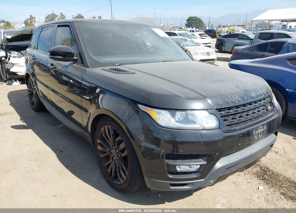 2014 LAND ROVER RANGE ROVER SPORT 5.0L V8 SUPERCHARGED VIN: SALWR2EF3EA327267