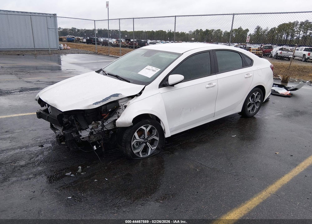 2021 KIA FORTE LXS VIN: 3KPF24AD3ME401259