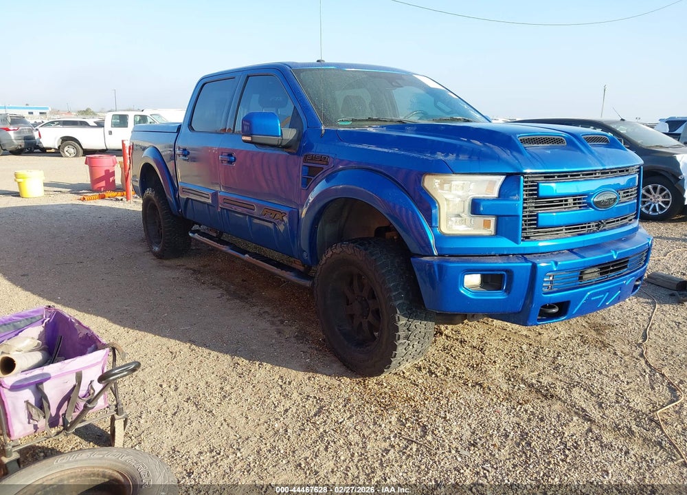 2015 FORD F-150 LARIAT VIN: 1FTEW1EF9FFA61750