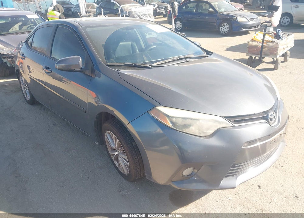 2015 TOYOTA COROLLA LE PREMIUM VIN: 2T1BURHE6FC262444