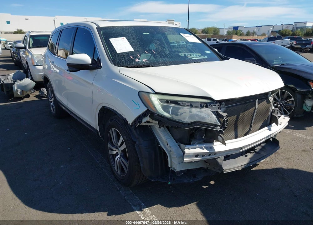 2017 HONDA PILOT EX-L VIN: 5FNYF5H56HB036223