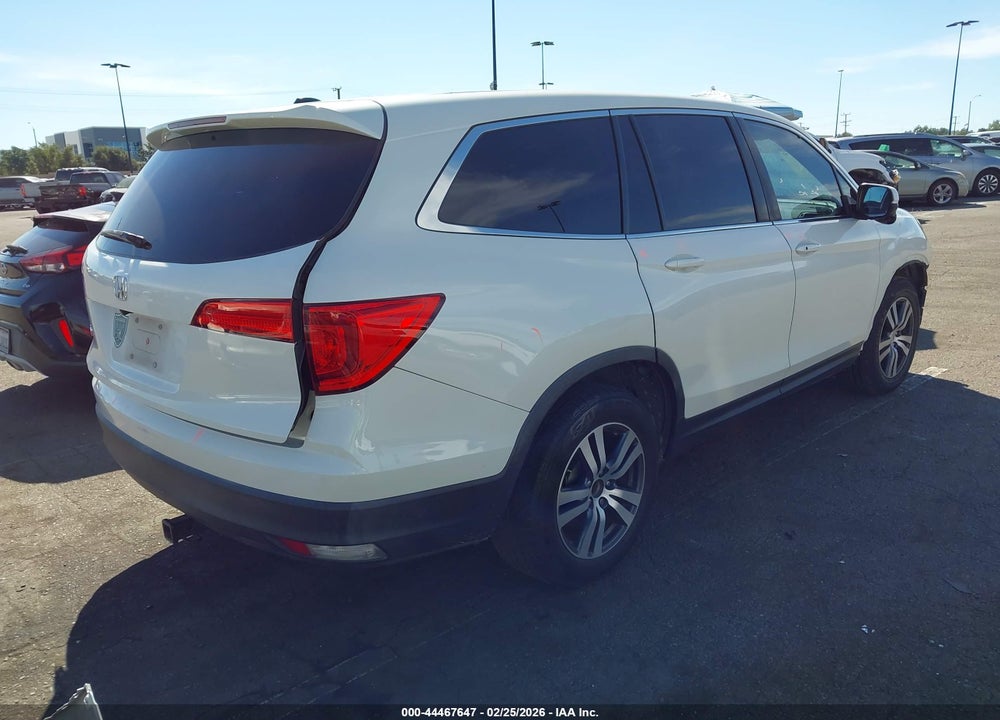 2017 HONDA PILOT EX-L VIN: 5FNYF5H56HB036223