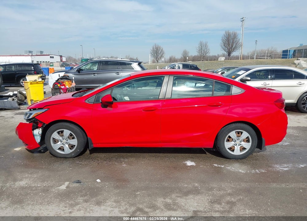 2017 CHEVROLET CRUZE LS AUTO VIN: 1G1BC5SM8H7198738