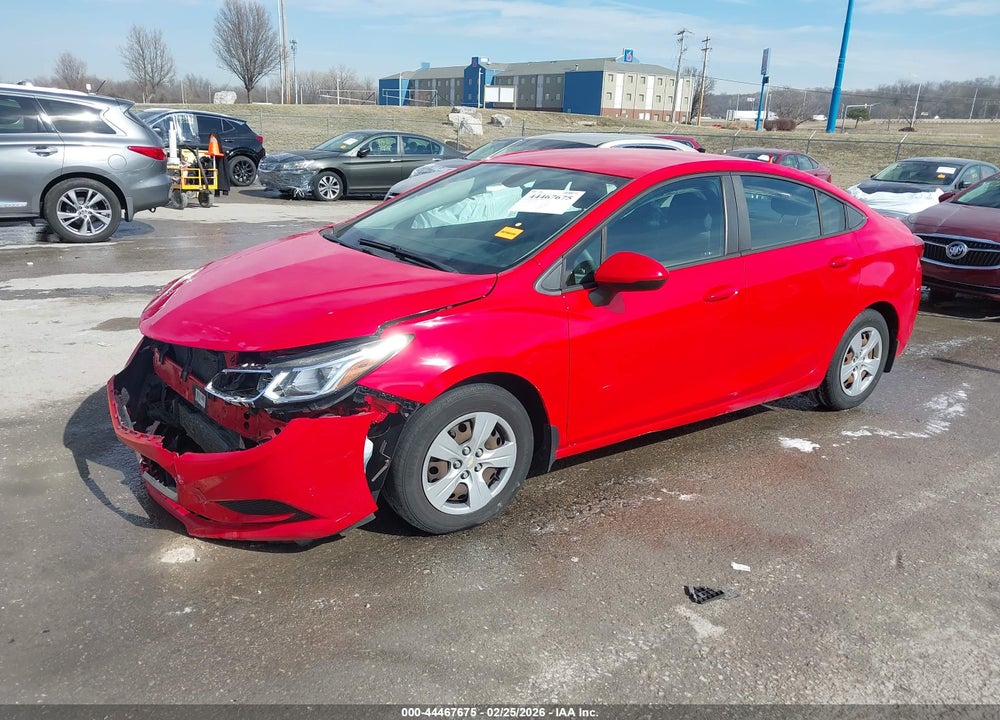 2017 CHEVROLET CRUZE LS AUTO VIN: 1G1BC5SM8H7198738