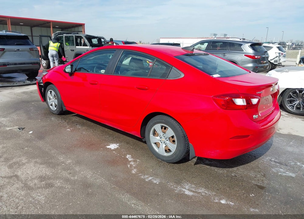 2017 CHEVROLET CRUZE LS AUTO VIN: 1G1BC5SM8H7198738