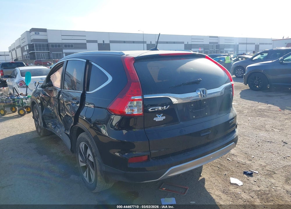 2015 HONDA CR-V TOURING VIN: 5J6RM3H92FL016492