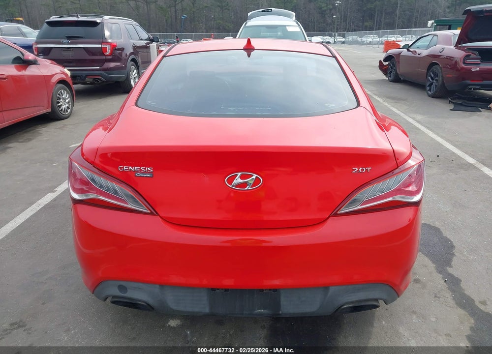 2013 HYUNDAI GENESIS 2.0T VIN: KMHHT6KD8DU089985