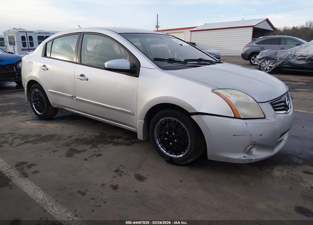 2012 NISSAN SENTRA 2.0 S VIN: 3N1AB6AP1CL688971